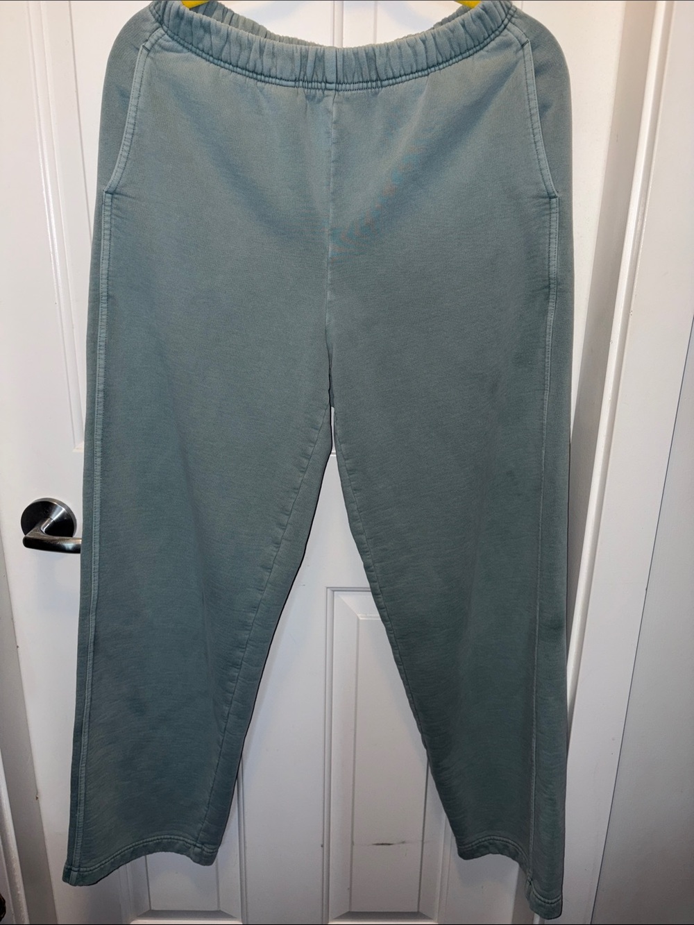 Wilfred Free sweatpants in light sage green, size M